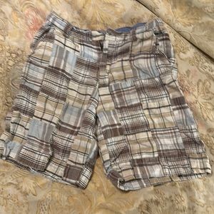 Boys Madras shorts size 7